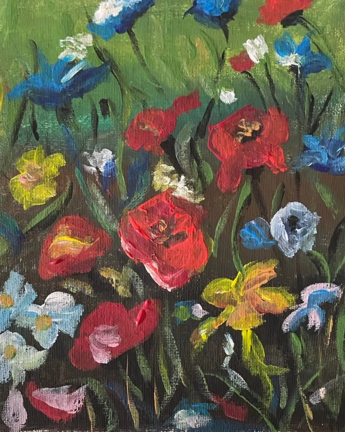 Quadros modernos . Telas de pintura artística em óleo e acrílica Ana celia 2024