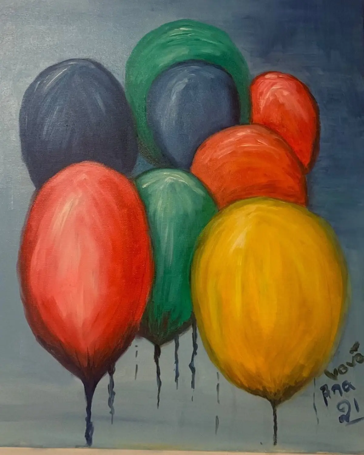 Quadros modernos . Telas de pintura artística em óleo e acrílica Ana celia celia