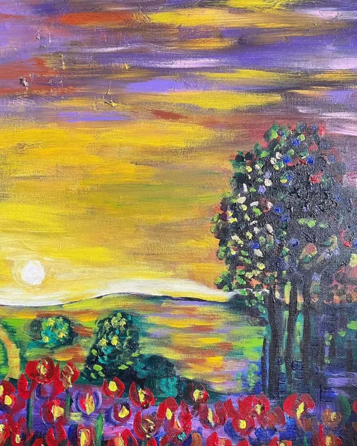 Quadros modernos . Telas de pintura artística em óleo e acrílica Ana celia parvore